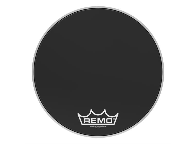 Remo PM-1418 Powermax March. 18 Basstrommeskinn, Ebony